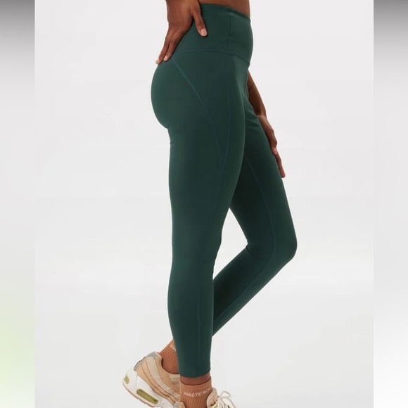 High Rise Compressive Legging 28.5, Moss - Picture 3 of 3